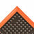 NOTRAX Drainage Anti-Fatigue Mat Safety Stance®  26X40 Black/Orange - 549S2640OB