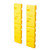 EAGLE 10" H x 42" L, Set of 2, Wall Protector, Yellow - 1728