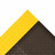 NOTRAX Black Diamond Plate Rubber Mat, Anti-Slip Runner 2X75 Black/Yellow - 738R0024YB