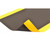 NOTRAX Anti-Fatigue Mat Cushion-Stat™ W/ Dyna-Shield® 3'x 60' Black/Yellow -825R0036BY