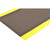 NOTRAX Anti-Fatigue Mat Cushion-Stat™ W/ Dyna-Shield® 3'x 60' Black/Yellow -825R0036BY