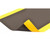 NOTRAX Anti-Fatigue Mat Cushion-Stat™ W/ Dyna-Shield® 4'x 60' Black/Yellow -825R0048BY