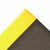 NOTRAX Anti-Fatigue Mat Cushion-Stat™ W/ Dyna-Shield® 3'x 5' Black/Yellow -825S0035BY