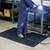 NOTRAX Anti Fatigue Mat Pebble Trax® Grande™  2X75 Black - 980R2475BL