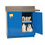 EAGLE 22 Gallon, 1 Shelf, 2 Door, Manual Close, Under Counter Acid and Corrosive Safety Cabinet, Blue - CRA71X
