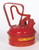 EAGLE 5 Gallon Steel Safety Can for Flammables, Type I, Flame Arrester, Red - UI50S