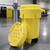 ENPAC 50-Gallon Wheeled Poly-Overpack® Salvage Drum, Yellow
