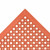 NOTRAX Large Drainage Hole Anti-Fatigue Mat Competitor™ 3X5 Red - T30S0035RD