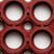 NOTRAX Large Drainage Hole Anti-Fatigue Mat Competitor™ 3X5 Red - T30S0035RD
