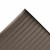 NOTRAX Anti-Fatigue Mats & Rolls Comfort™ Rest Ribbed 3/8" x 4'x 60' Black -T42R0348BL