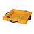 EAGLE 2’x2’x4”, 10 Gallon Capacity, Spill Containment Berm, Quik-Deploy™ SpillNEST™, Yellow- T8001