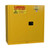 EAGLE 40 Gallon, 3 Shelves, 2 Doors, Manual Close, Paint Safety Cabinet, Yellow - YPI32X