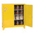 EAGLE 40 Gallon, 3 Shelves, 2 Doors, Manual Close, Paint Safety Cabinet, Tower™, Yellow - YPI32XLEGS