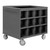 DURHAM 2 Sided Stock Cart, 24 Bin Openings, 34 x 24 x 30