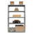 DURHAM Heavy Duty Shelving, 5 Shelves, 48 x 18 x 72