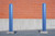 EAGLE 4" x 56" Smooth Bollard Cover, Blue - 1735BL