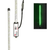 DRIVER SafetyWhips® Super Duty Fully Lit Green LED Whip
