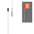 DRIVER SafetyWhips® 6', 1 Piece, Heavy Duty Whip with Orange Mesh Flag