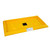 ENPAC Railcar Pellet Pal Berm with Resin Filter, Yellow