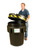ULTRATECH 95-Gallon Recycled Ultra-Overpack Salvage Drum®, Black