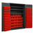 DURHAM 2502-138-3S-1795, Cabinet, 16 gauge, 3 shelf, 138 red
