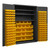 DURHAM 2502-138-3S-95, Cabinet, 16 gauge, 3 shelf, 138 yellow