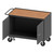 DURHAM 3411-TH-FL-95, Mobile Bench Cabinet, hard board, FL