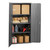 DURHAM 3501-95, Shelf Cabinet, 36X24X72, 3 shelves