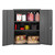 DURHAM 3600-95, Shelf Cabinet, 18X36, 2 shelves