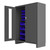 DURHAM 3704CXC-54B-5295, Electronic Cabinet, 54 blue bins