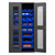 DURHAM EMDC-362472-30B-5295, Ventilated Cabinet, 24X36, 30 blue bins