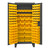 DURHAM HDC36-126-95, Bin Cabinet, 126 yellow bins (5 sizes)