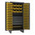 DURHAM HDCD243678-120-4M95, Cabinet, 120 yellow bins, 4 drawers