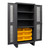 DURHAM HDCV36-6B-3S95, Cabinet, 3 shelves, 6 yellow bins