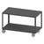 DURHAM HMT12G24365PU295, High Deck Portable Table, 2 shelves