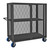 DURHAM HTL-3060-DD-1AS-6PU-95, Security Mesh Truck, 2 shelves