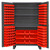 DURHAM JC-137-3S-1795, Cabinet, 3 shelves, 137 red bins