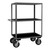 DURHAM RIC-243650-3-ALU-95, Rolling Instrument Cart, 3 shelves