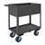 DURHAM RSC12-2436-2-3.6K-6PU-95, Stock cart, 2 shelves with high lips