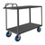 DURHAM RSCE-3060-2-ALD-8PUSB-95, Stock cart, 2 shelf, ergo handle