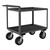 DURHAM RSCR243638ALURM8PN95, Stock cart, 2 shelf, raised handle