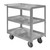 DURHAM SRSC1624363FLD5PU, Stainless Steel Stock Cart, 3 shelves