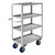 DURHAM SRSC1624484ALU6PU, Stainless Steel Stock Cart, 4 shelves