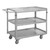 DURHAM SRSC2022483FLD4PU, Stainless Steel Stock Cart, 3 shelves