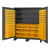 DURHAM SSC-722484-BDLP-212-3S-95, Cabinet, 3 shelves, 212 yellow bins