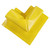 ENPAC Modular Diverter Berm Corner, Yellow (48-2CORNER-DB)
