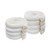 ENPAC Sock and Net Oil Only Absorbent Boom, Case of 4, White - 8"D x 10'L