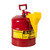 Safety Can for Flammables, Type I, Funnel, Flame Arrester, Red - 7150110