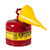 JUSTRITE 2 Gallon Steel Safety Can for Flammables, Type I, Funnel, Flame Arrester, Red - 7120110