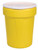 EAGLE 40 Gallon, Plastic Lever-Lock, Lab Pack Plastic Barrel Drum, Yellow - 1651